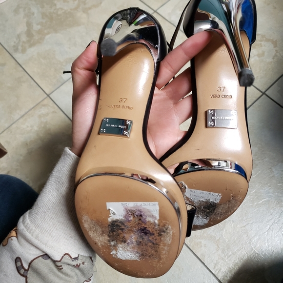 Michael Kors Collection Watch Band Heels 37 - Picture 7 of 7